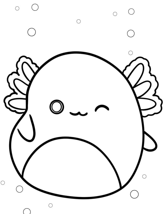 Squishmallows kleurplaat