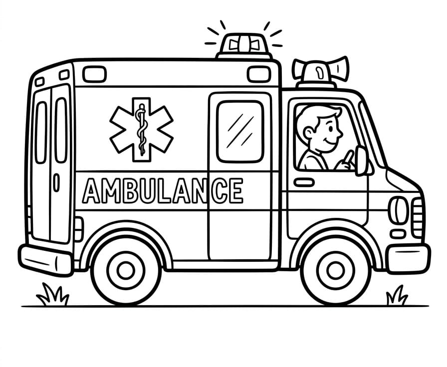 Gemakkelijke ambulance