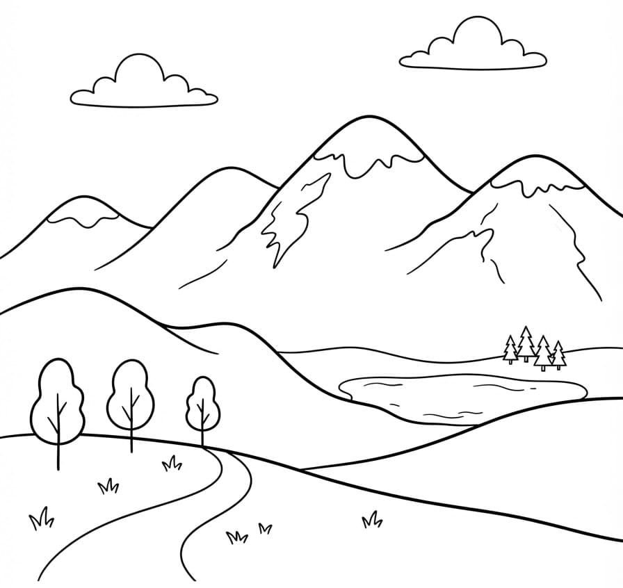 Gemakkelijke berg
