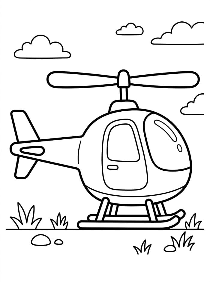 Gemakkelijke helikopter