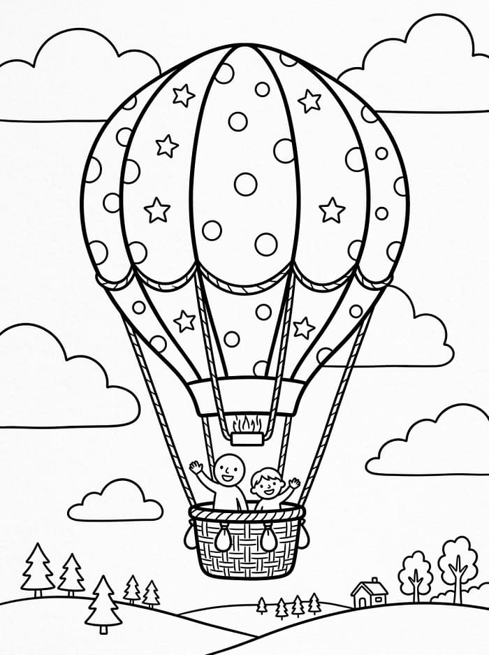 Gemakkelijke luchtballon