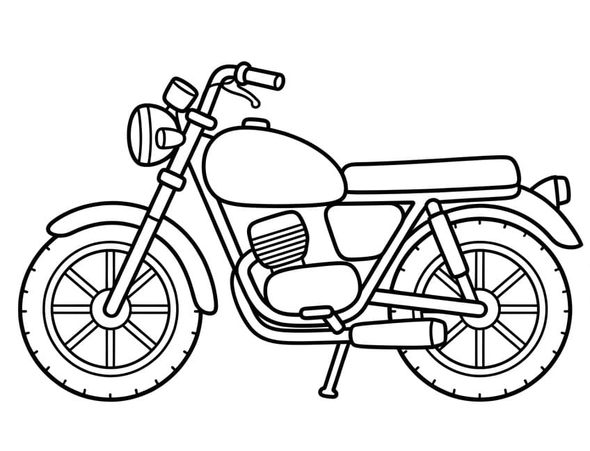 Gemakkelijke motorfiets