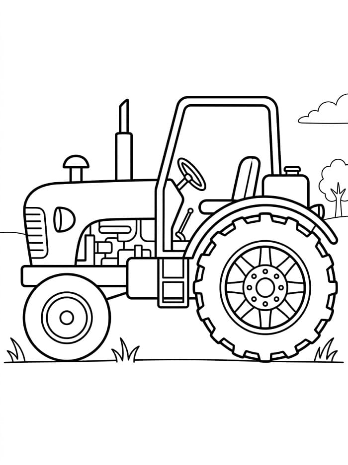 Gemakkelijke tractor