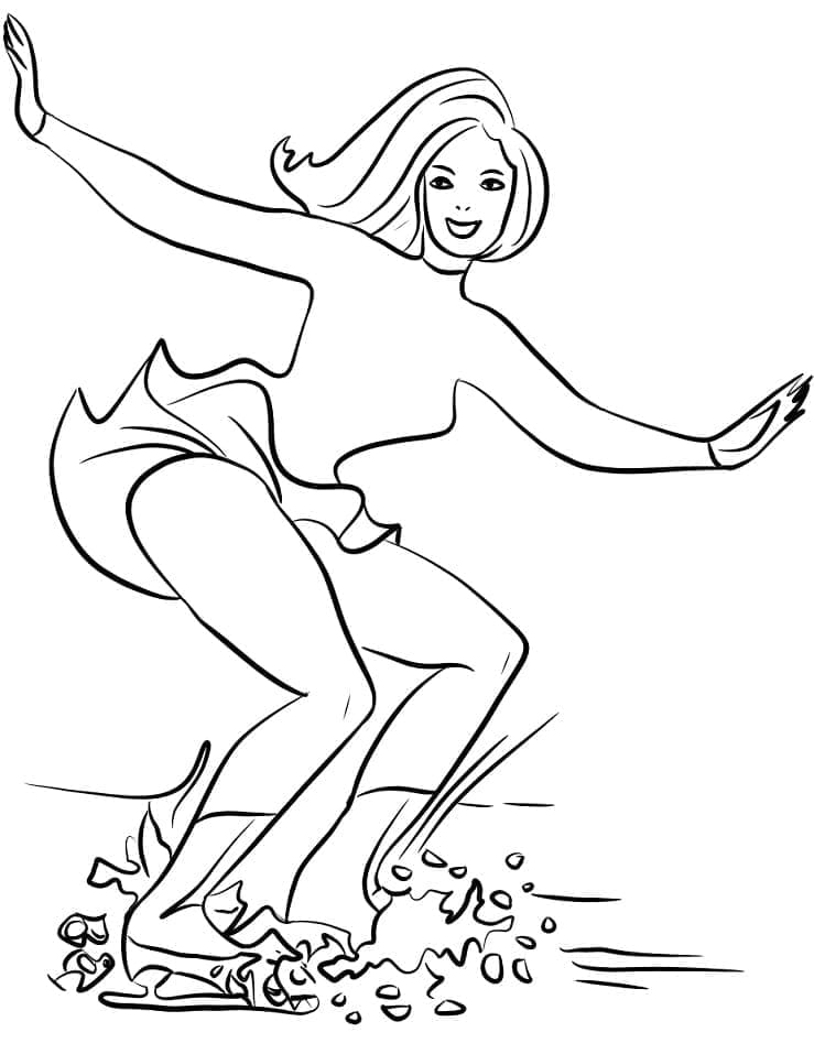 Geweldig schaatsen afbeelding