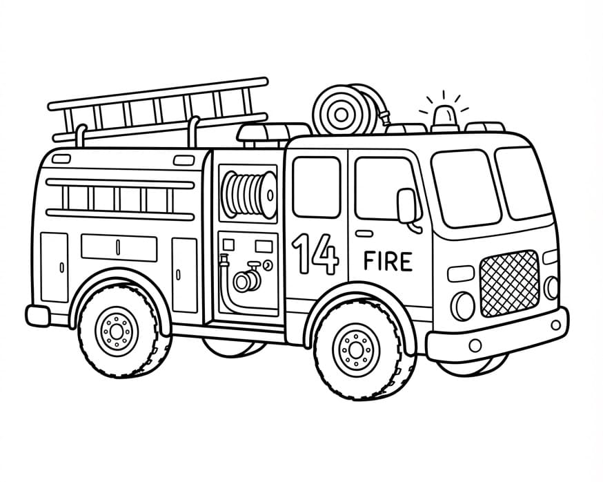 Geweldige Brandweerwagen