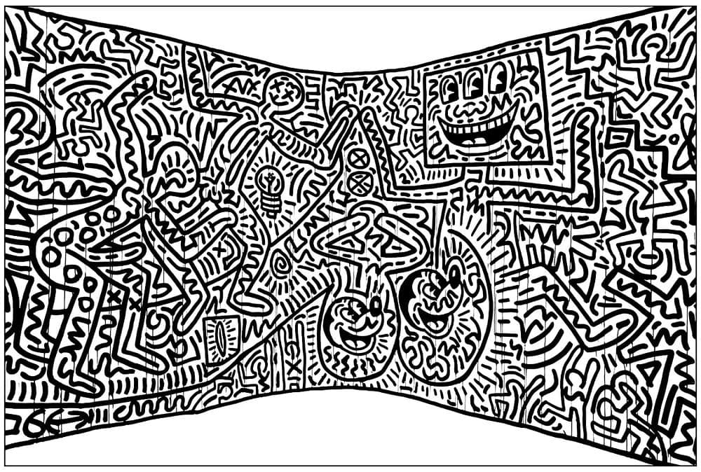 Geweldige Keith Haring