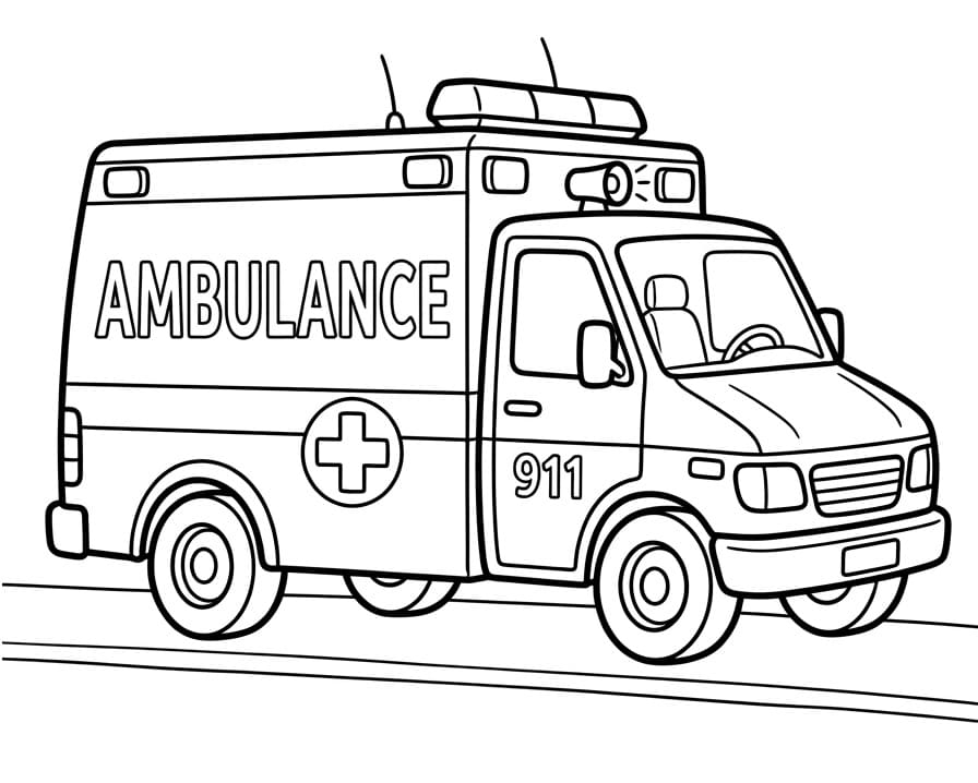 Geweldige ambulance