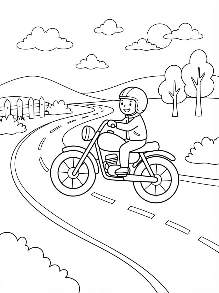 Geweldige motorfiets