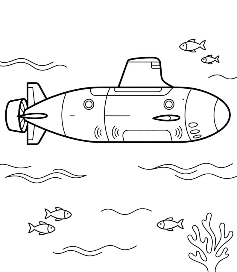 Geweldige onderzeeër