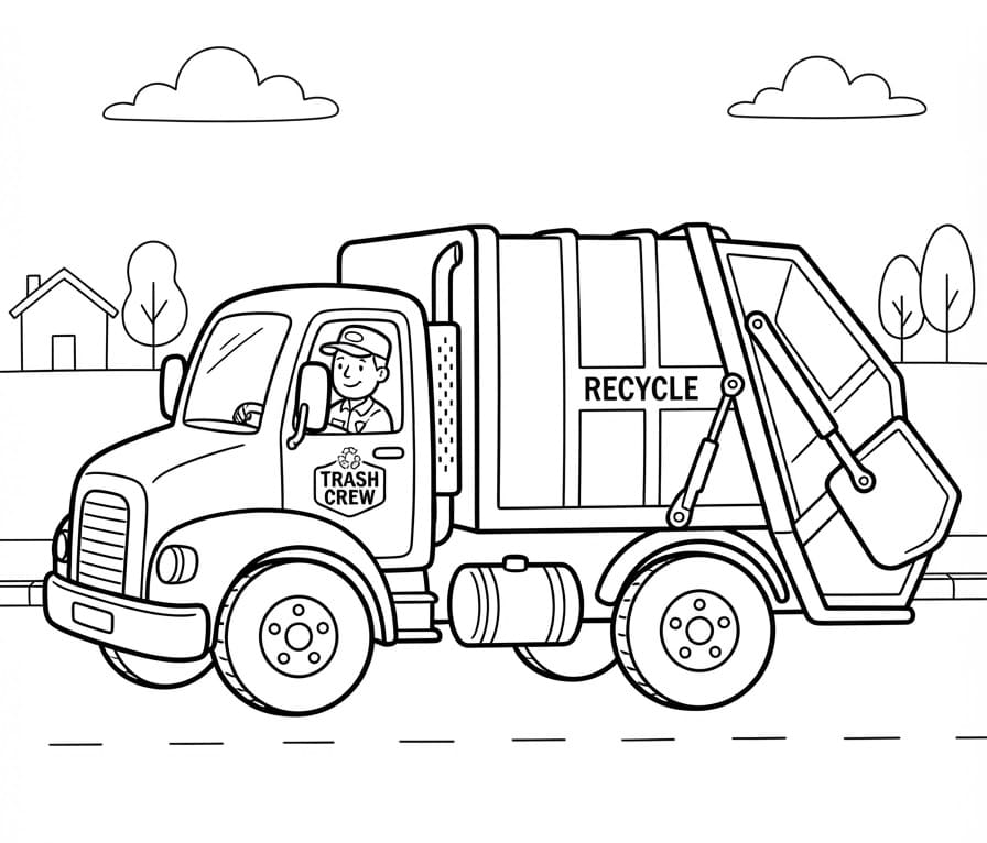 Geweldige vrachtwagen