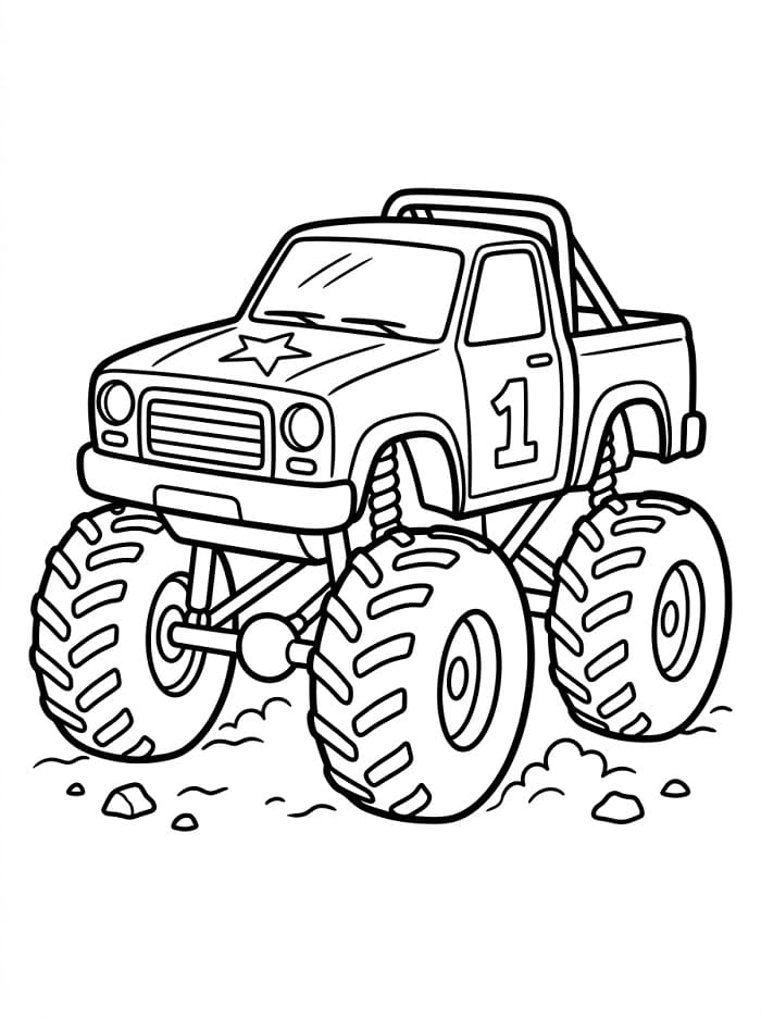 Gewone monstertruck
