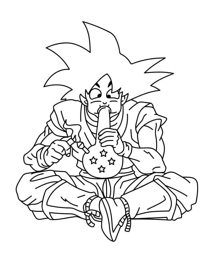 Goku in de anime Dragon Ball Z
