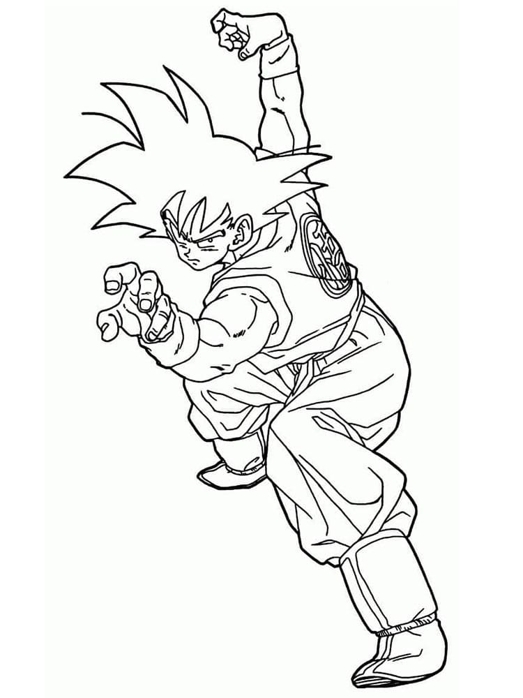 Goku om af te Drukken