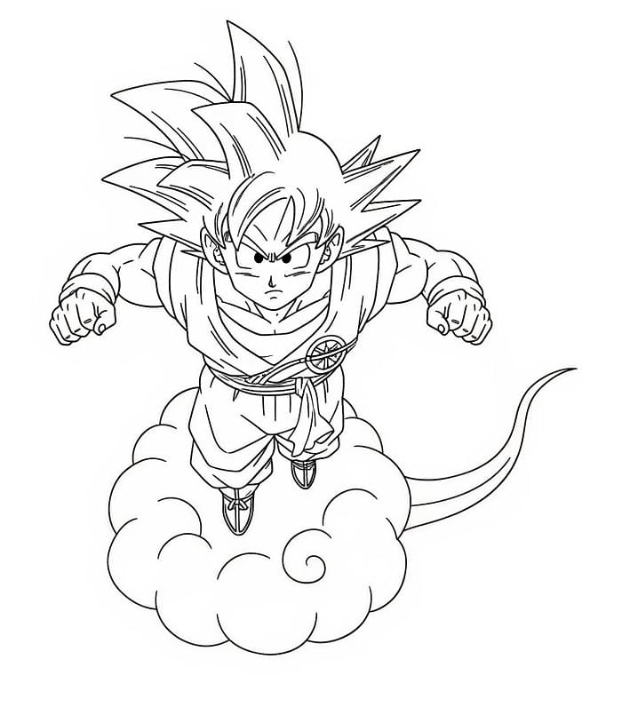Goku uit Dragon Ball Z