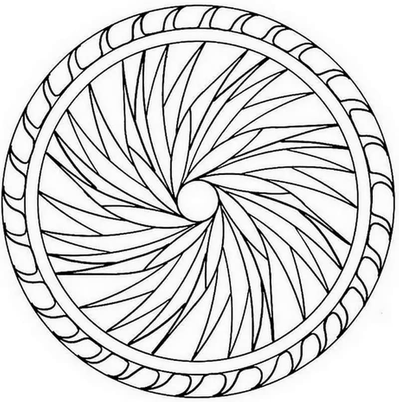 Gratis Bloemenmandala Afbeelding