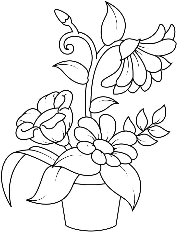 Gratis Bloempot voor kinderen