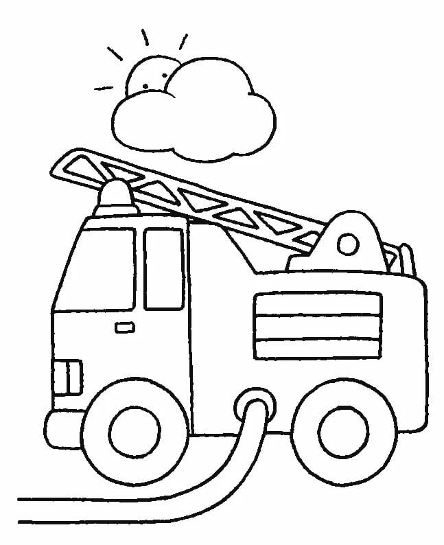 Gratis Brandweerwagen afbeelding