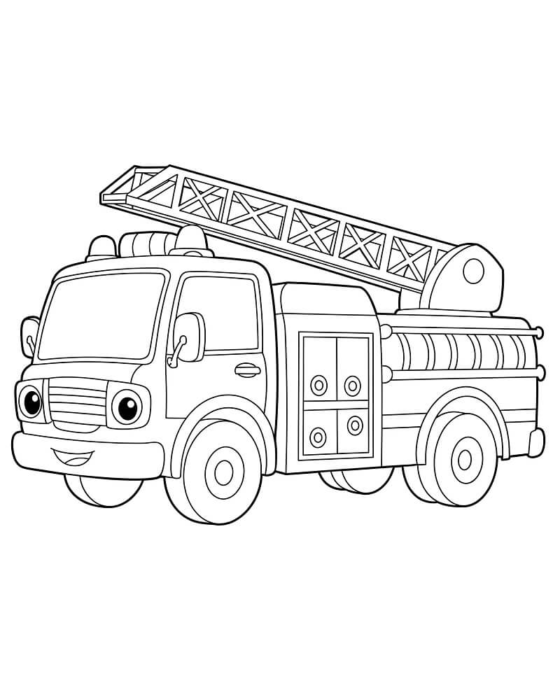 Gratis Brandweerwagen voor kinderen