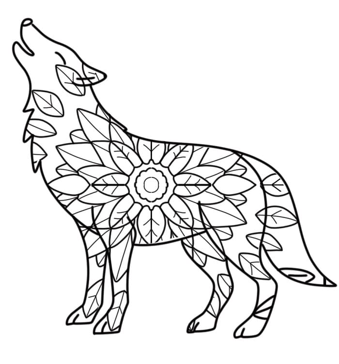 Gratis Dieren Mandala