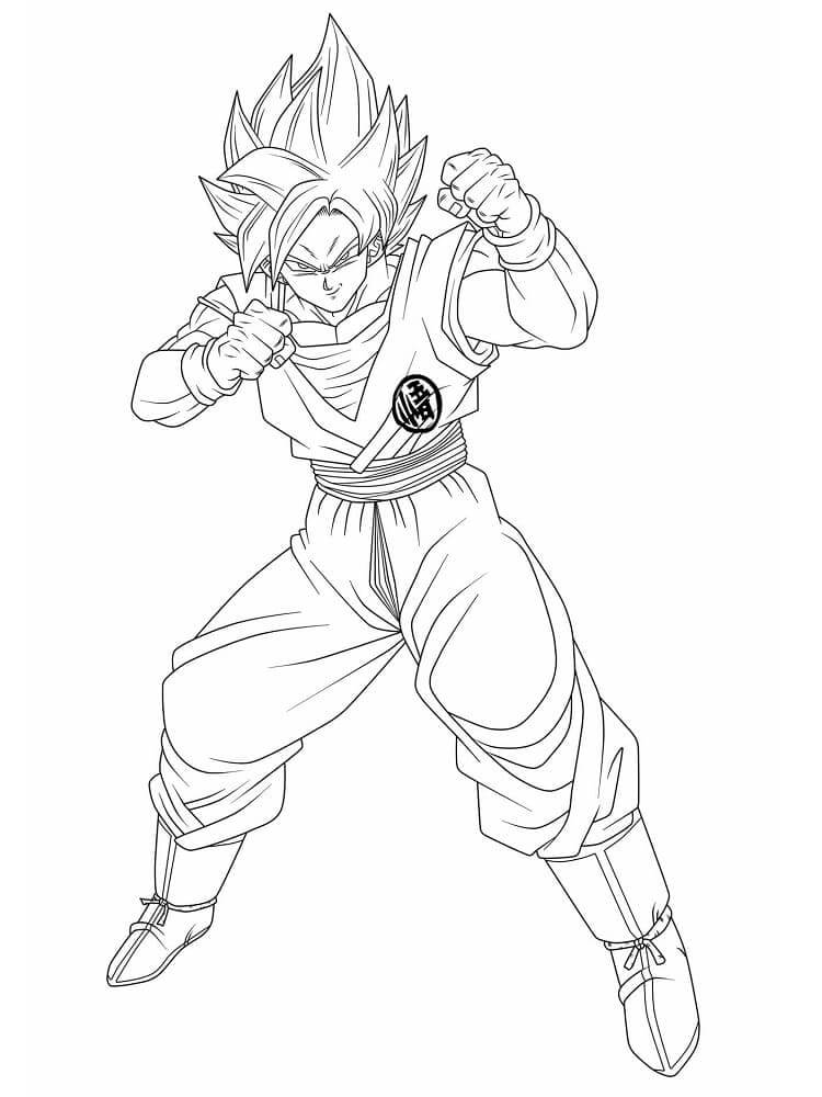 Gratis Goku om af te Drukken