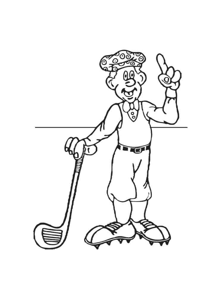 Gratis Golf om af te Drukken
