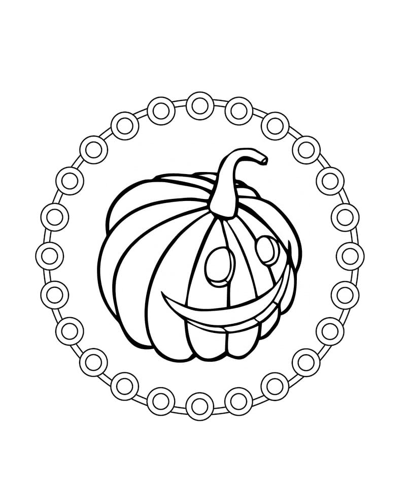 Gratis Halloween Mandala Afbeelding