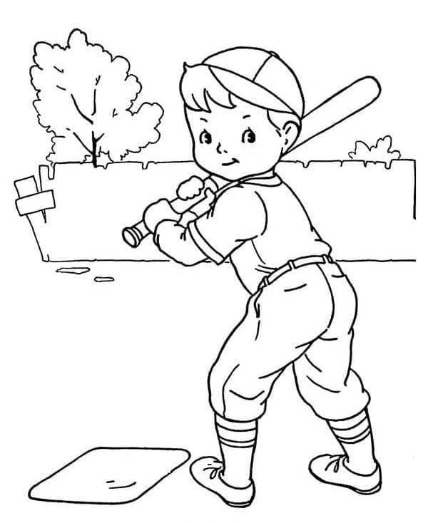 Gratis Honkbal printbaar