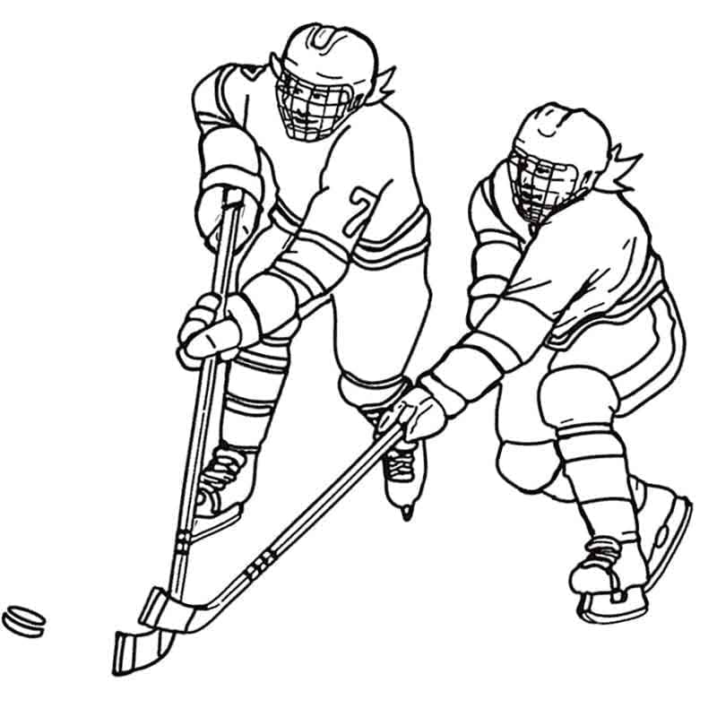 Gratis IJshockey om af te Drukken