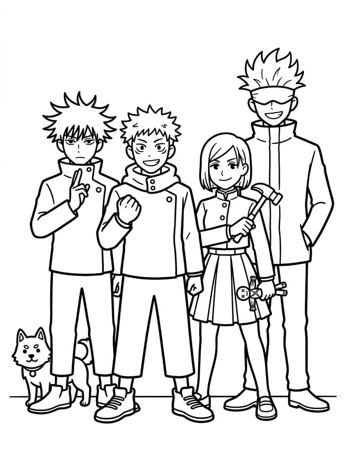 Gratis Jujutsu Kaisen