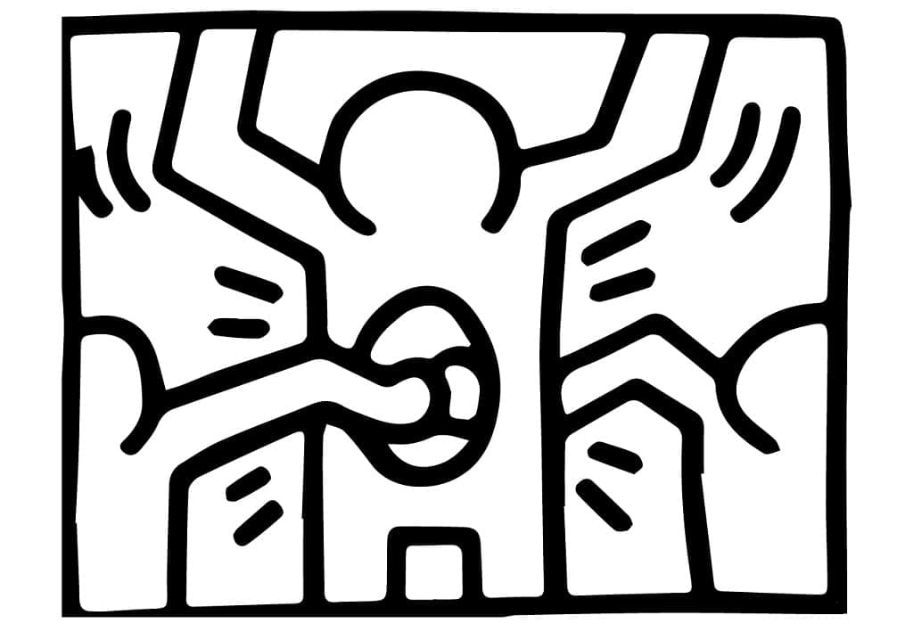 Gratis Keith Haring voor Kinderen