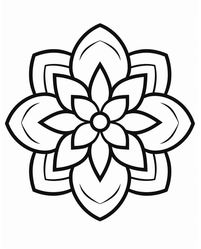 Gratis Mandala voor Jonge Kinderen