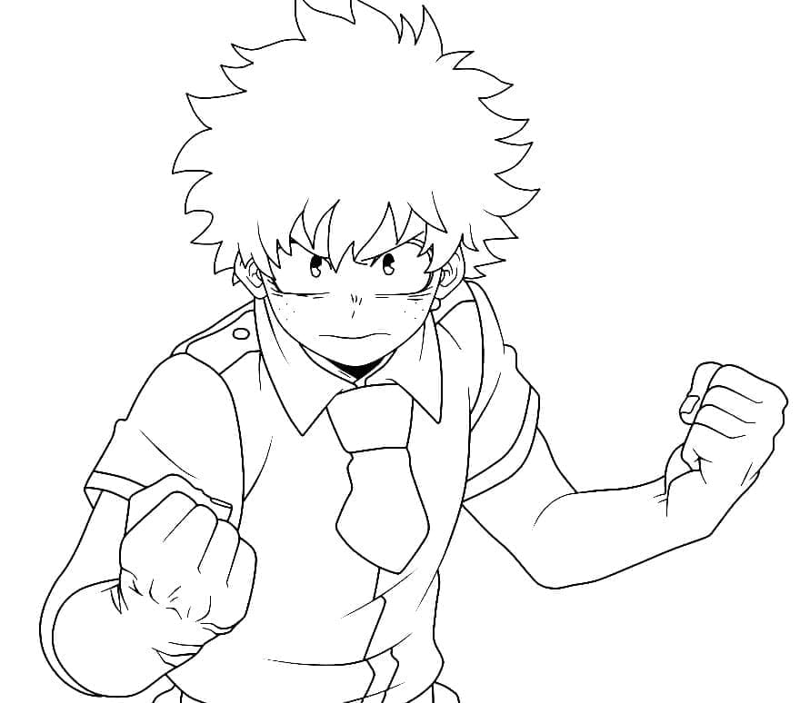 Gratis My Hero Academia om af te Drukken