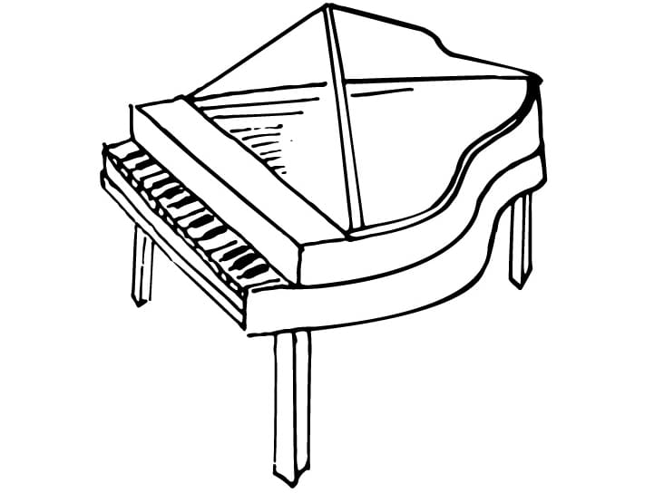 Gratis Piano om af te Drukken
