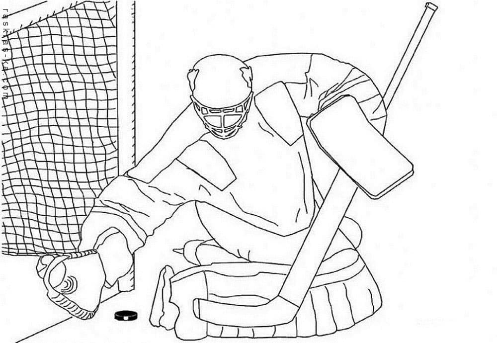 Gratis Printbaar IJshockey