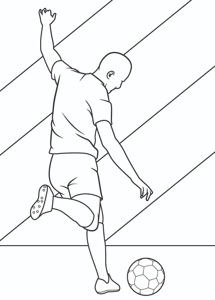 Gratis Printbaar Voetbal