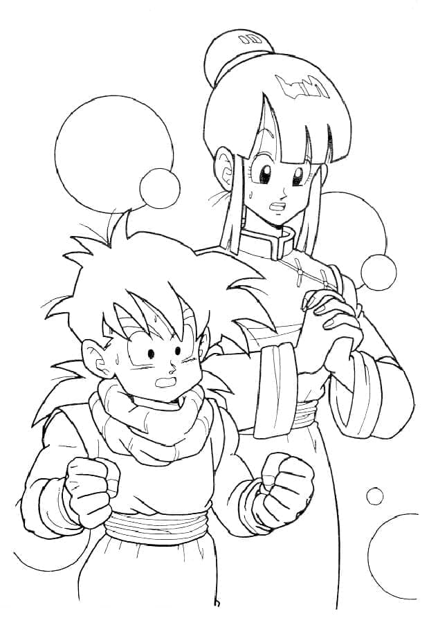 Gratis Printbare Dragon Ball Z