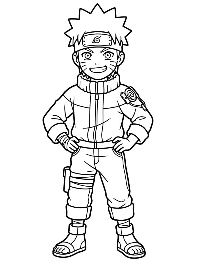 Gratis Printbare Naruto