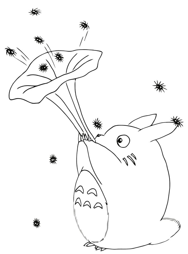 Gratis Printbare Totoro