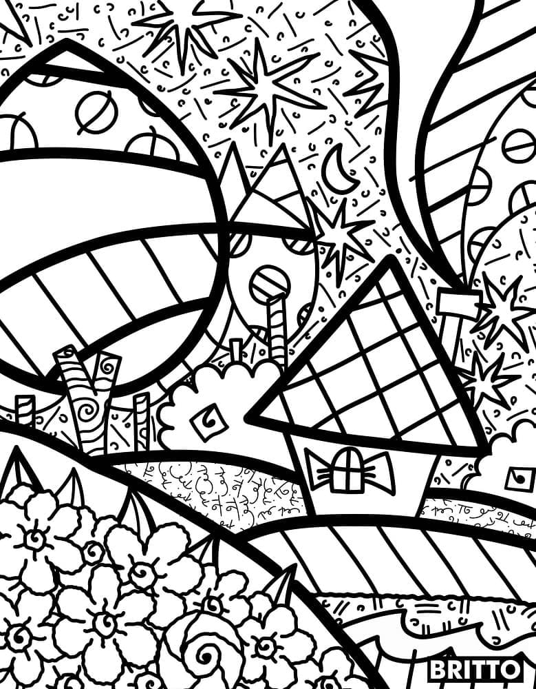 Gratis Romero Britto voor Kinderen