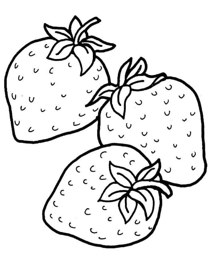 Gratis aardbei voor kinderen