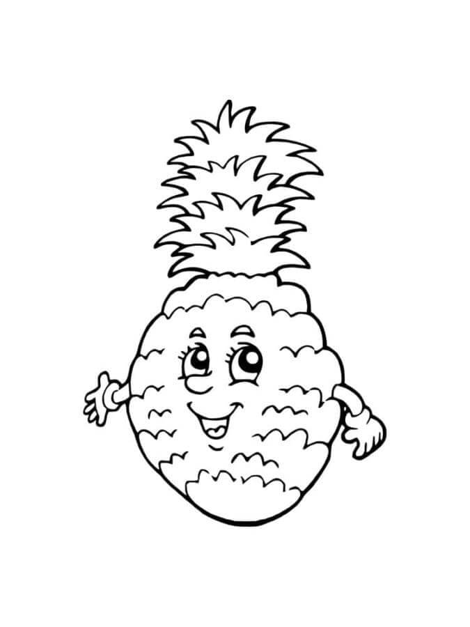 Gratis afbeelding van een ananas