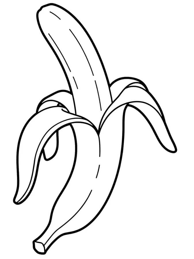 Gratis afbeelding van een banaan
