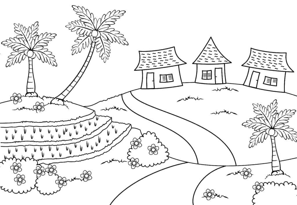 Gratis afbeelding van een landschap