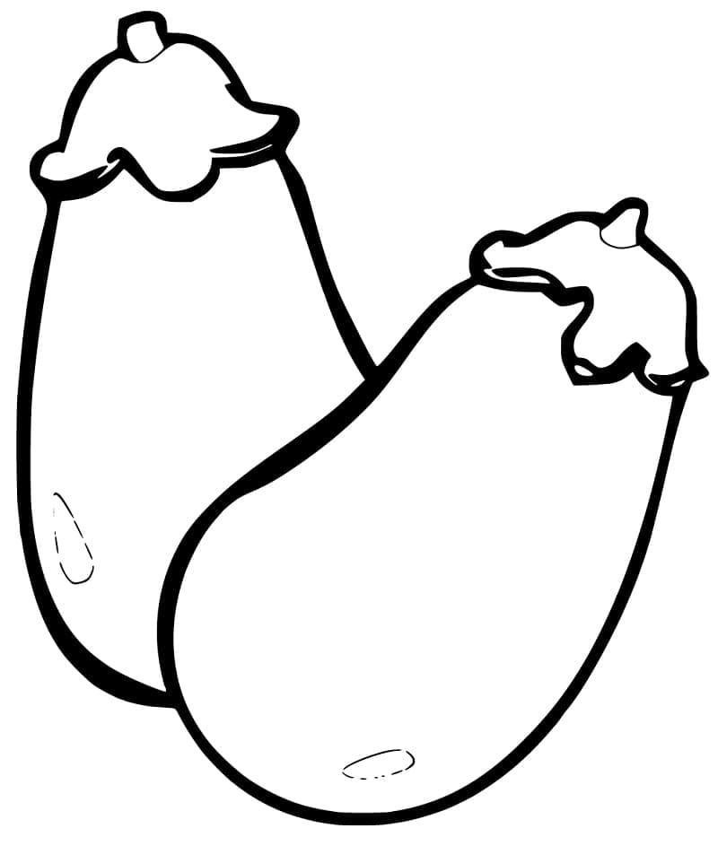 Gratis aubergine voor kids