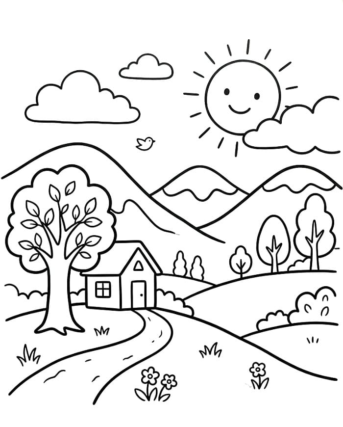 Gratis downloadbaar landschap