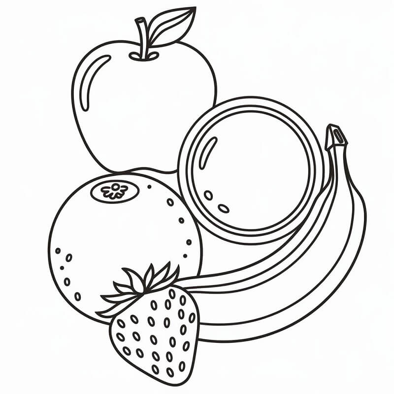 Gratis fruit om af te drukken