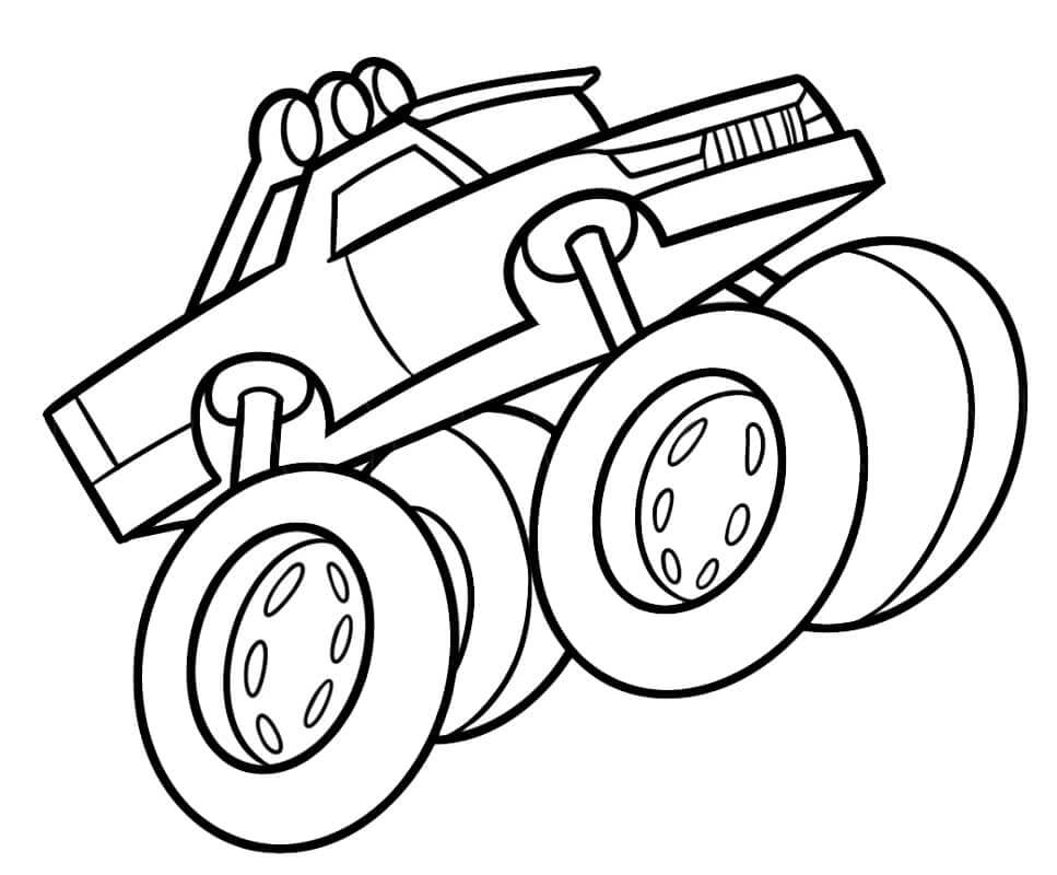 Gratis monstertruck afbeelding
