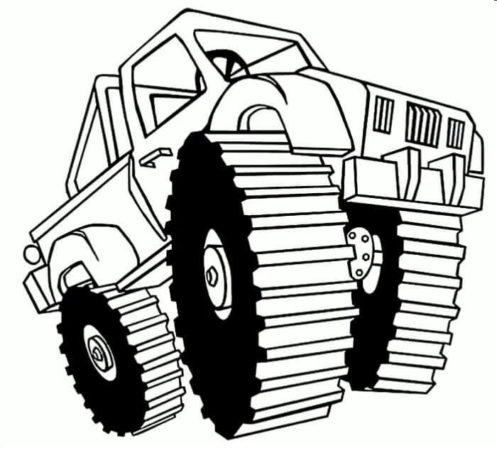 Gratis monstertruck voor kinderen