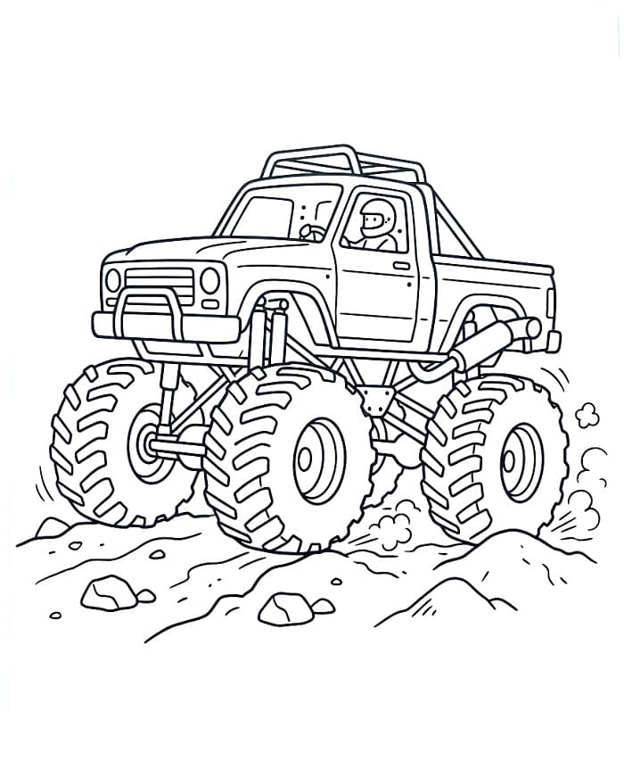Gratis monstertruck