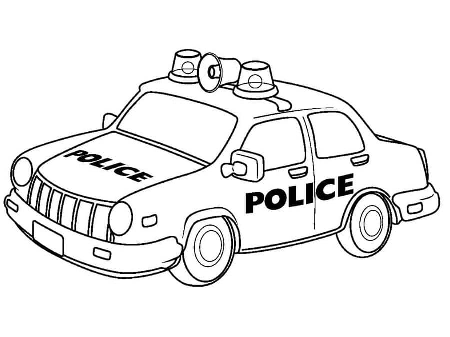 Gratis politieauto afbeelding